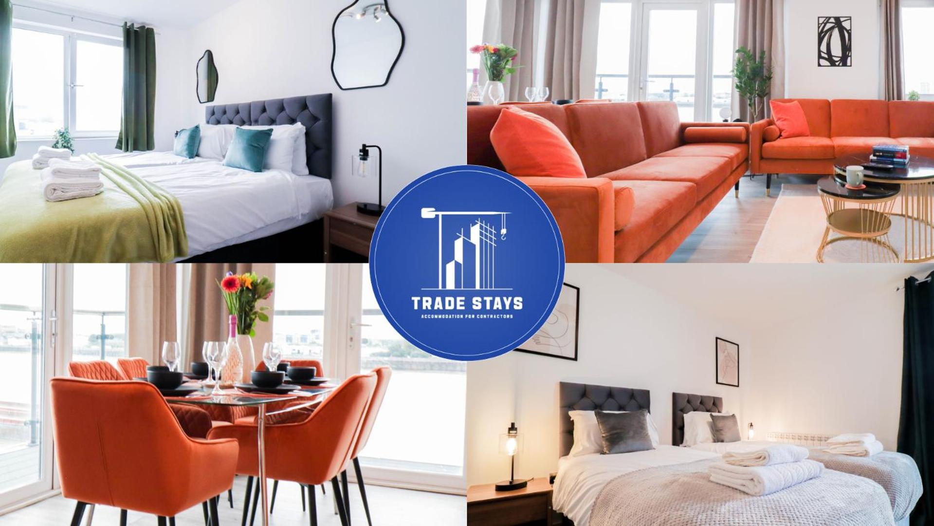 Serene 2-bedroom By The River Appartement